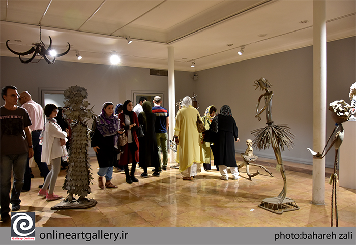 گزارش تصویری نمایشگاه منتخبی از آثار زنده یاد ناصر هوشمند وزیری در خانه هنرمندان ایران
